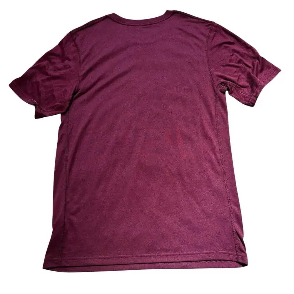 Virginia Tech Hokies Football Nike Dri-Fit Short Sleeve Tee Men's Maroon NWT
